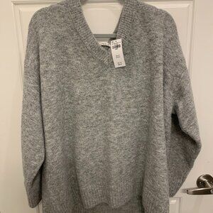 Abercrombie & Fitch Dad V-Neck Sweater - New with Tags